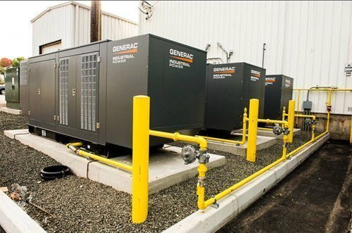 Natural gas vs diesel generac power generator