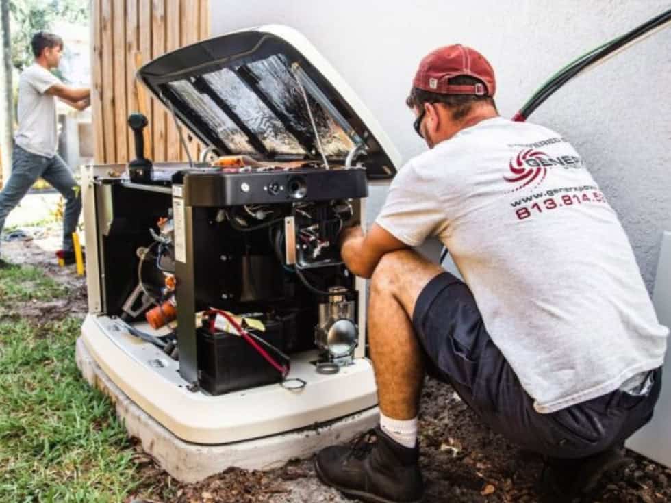 GenerX Generators backup power keeping a Clearwater home running during an outage